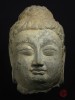 STONE HEAD OF BUDDHA (LONGMEN GROTTO STYLE)