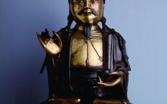 十四世紀 銅鎏金男相觀音菩薩